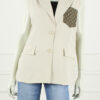 Gilet Logo - Beige