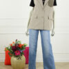 Gilet Logo - Taupe