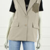 Gilet Logo - Taupe