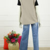 Gilet Logo - Taupe