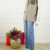 Gilet Logo - Taupe