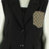 Gilet Logo - Zwart