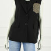 Gilet Logo - Zwart