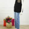 Gilet Logo - Zwart