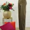 Goodies Wide Leg Stretch Jeans - Choco