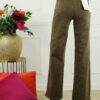 Goodies Wide Leg Stretch Jeans - Choco