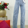 Goodies Wide Leg Stretch Jeans - Blauw