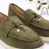 Loafer Laurie - Army Groen