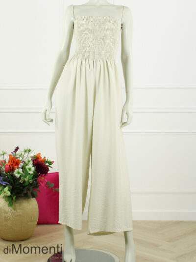 Jumpsuit Amber - Licht Beige