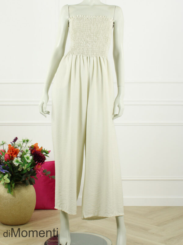 Jumpsuit Amber - Licht Beige