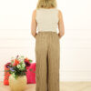Plissé Broek Yvette - Camel