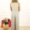 Plissé Broek Yvette - Licht Beige