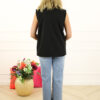 Gilet Logo - Zwart
