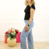 Top Daisy - Zwart