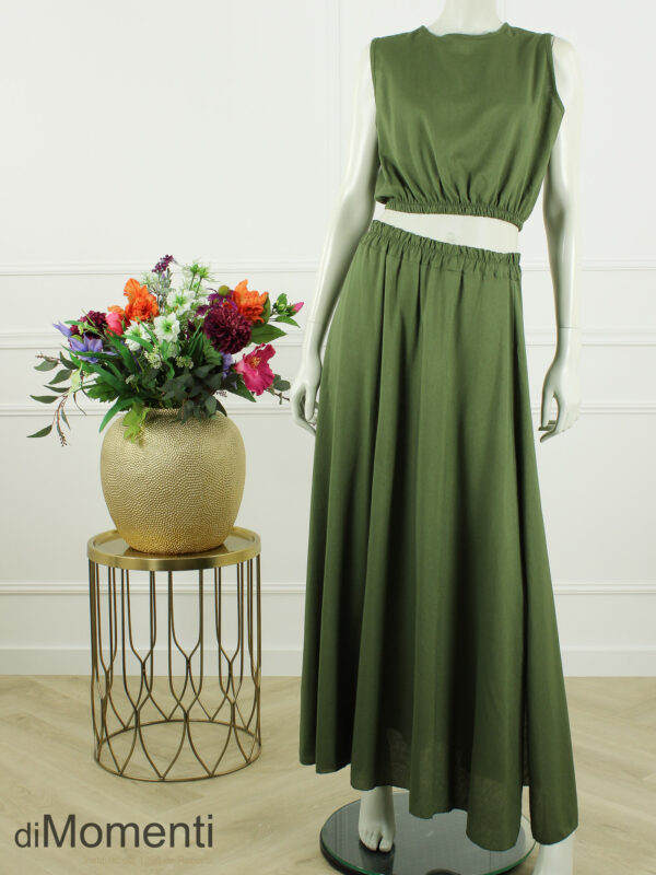 2-Delige Set Chanti - Army Groen