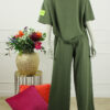 2-delige Set Nuovo Long - Army Groen