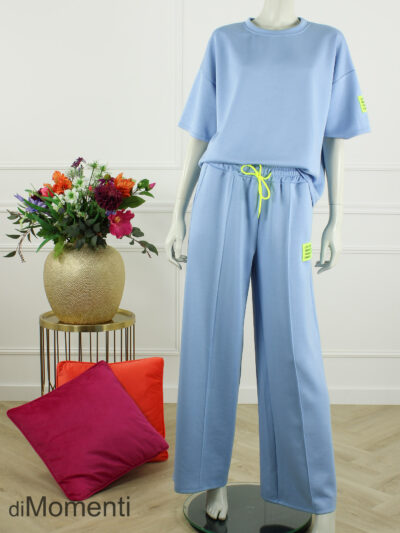 2-delige Set Nuovo Long - Licht Blauw