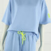 2-delige Set Nuovo Long - Licht Blauw