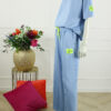 2-delige Set Nuovo Long - Licht Blauw