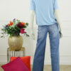 Top Elle - Licht Blauw