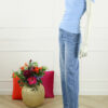 Top Daisy - Licht Blauw