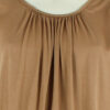 Ballon Top Zonder Mouw - Camel