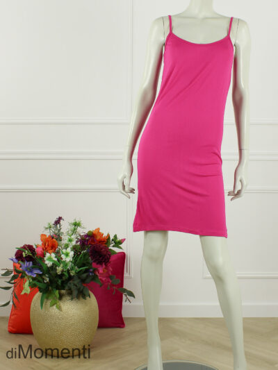 Basic Jurk - Fuchsia