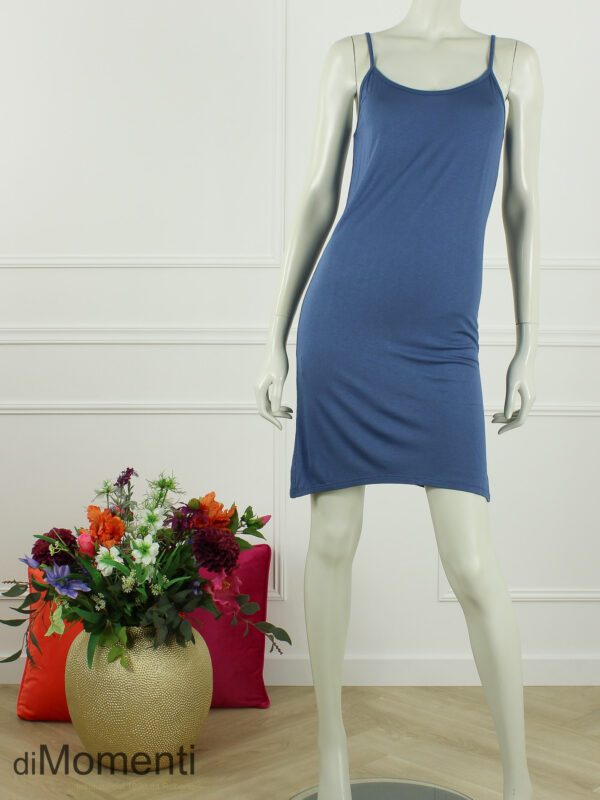 Basic Jurk - Jeans Blauw
