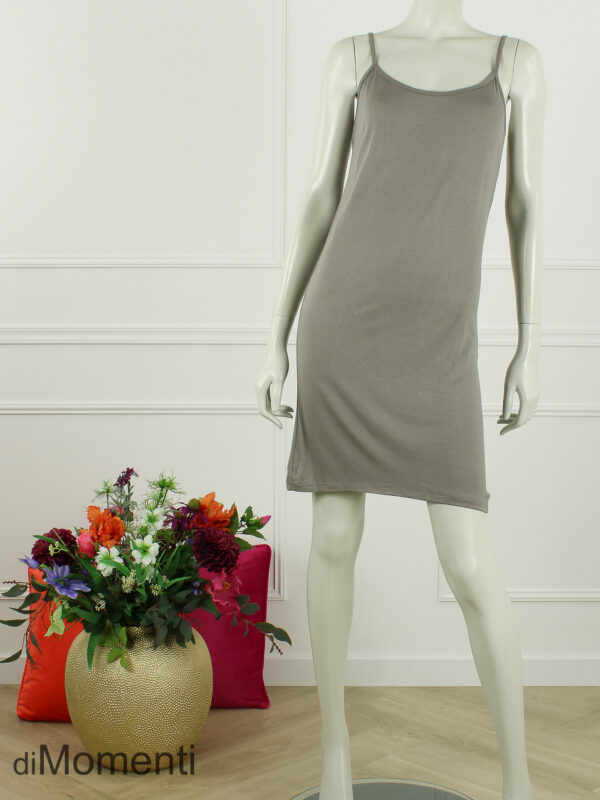 Basic Jurk - Taupe