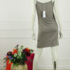Basic Jurk - Taupe