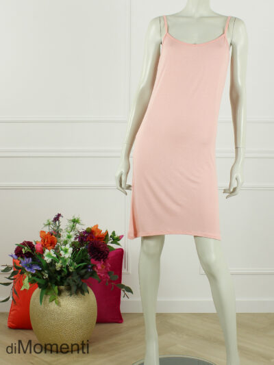 Basic Jurk - Zalm Roze