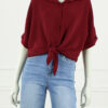 Blouse Grace - Bordeaux