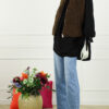 Borg Gilet Belissa - Coffee