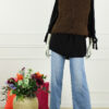 Borg Gilet Belissa - Coffee