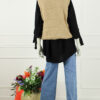 Borg Gilet Belissa - Camel