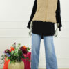 Borg Gilet Belissa - Camel