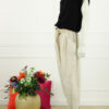 Linnen Broek Nancy - Beige