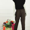 Linnen Broek Nancy - Coffee