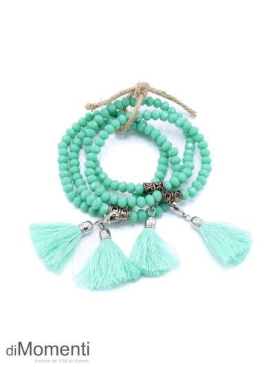 Armbandje Evita - Aqua