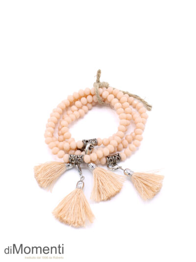 Armbandje Evita - Nude