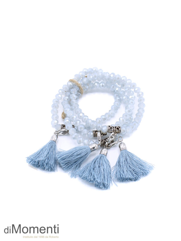 Armbandje Evita Shiny - Grijs