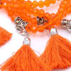 Armbandje Evita Shiny - Oranje