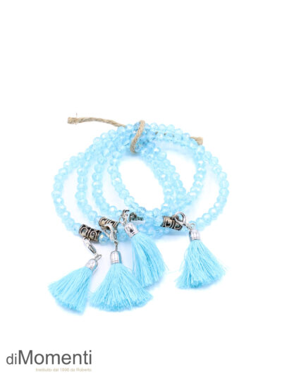 Armbandje Evita Shiny - Turquoise