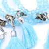 Armbandje Evita Shiny - Turquoise