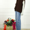 Gilet Faline - Coffee