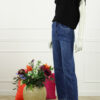 Goodies Wide Leg Stretch Jeans - Blauw