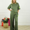 2-delige Set Nuovo Long - Army Groen
