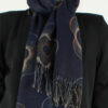 Sjaal Lindy - Navy