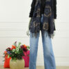 Sjaal Lindy - Navy