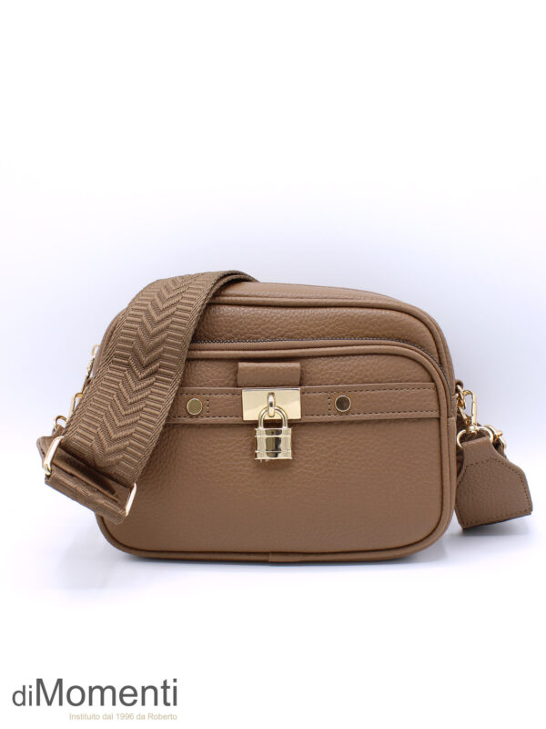 Cross Body Tas Scarlet - Taupe